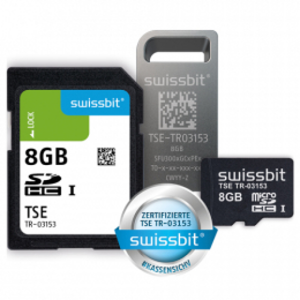 SamPOS TSE SD-Karte, 8 GB